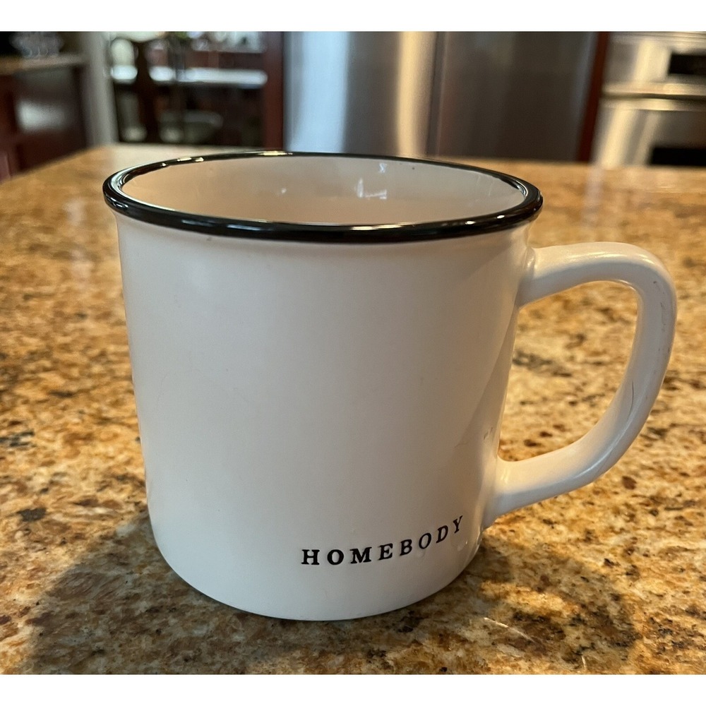 Santa Barbara Design Studio Face To Face Ceramic Coffee Mug‎ Homebody Message